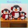 Милая мягкая игрушка пингвин с шарфом в подарок на День святого Валентина и для коллекционеров