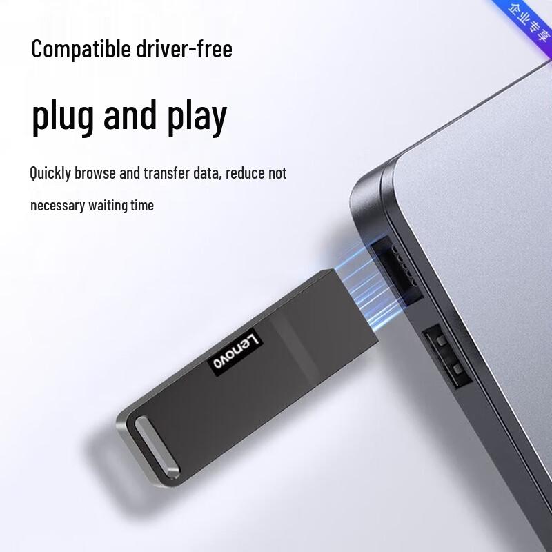 Lenovo Металлический USB-накопитель