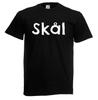 Adults SkL Viking Norweigian Swedish Danish Beer Toast Unisex Black TShirt