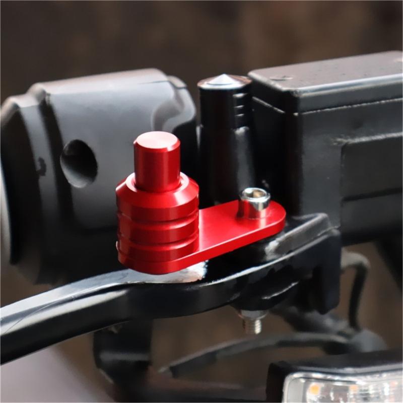 Замок на ручку мотоцикла Замок на ручку газа Руль Замок от угона Алюминиевый тормозной рычаг Безопасность Замок для скутера для мотоцикла