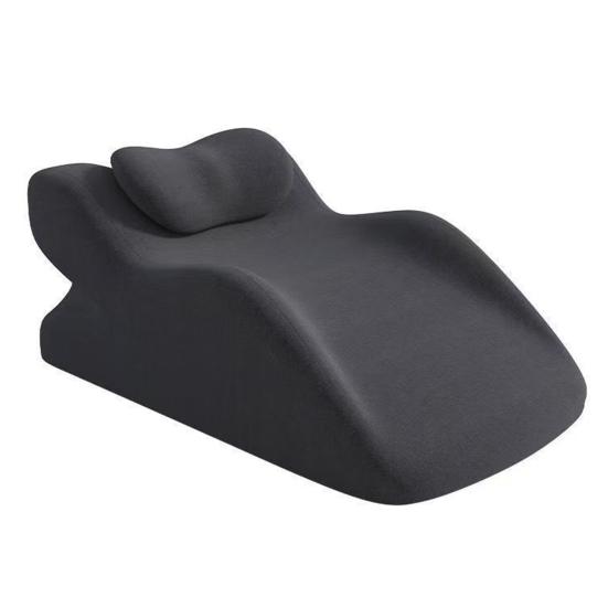 Couples Pillow Wavy Wedge Pillow for Chest Back Relief Memory Foam Butt Cushion Ergonomic Posture Support Multi-Functional Bed Pillow for Sitting