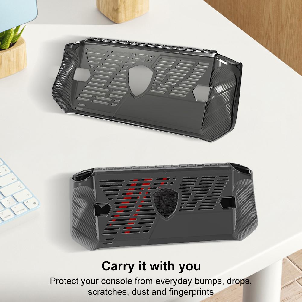 Для MSI Claw 8AI/MSI Claw Ручная игровая консоль Силиконовый чехол Ударопрочный Мягкий чехол-кожура Чехол-защита Игровые аксессуары