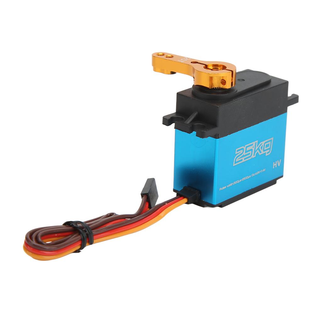 Digital Servo High Torsion Coreless Motor Metal Gear RC Car Servo for Robotic DIY RC Car 25KG55.1lb