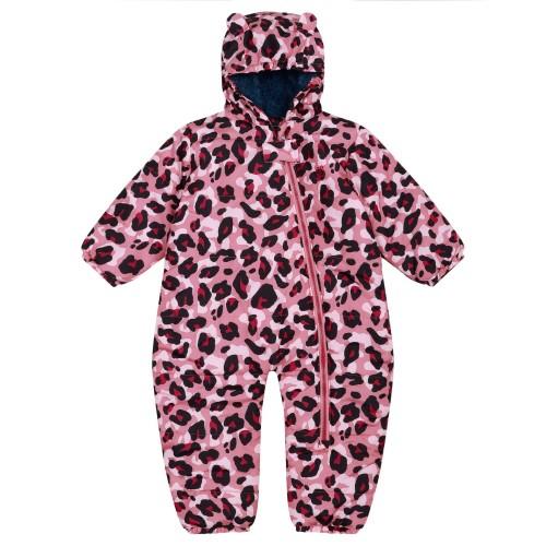 Regatta Baby Bambino Cheetah Print Snowsuit
