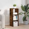 VidaXL Stackable Bookcase Smoked Oak 30x30x80 Cm Engineered Wood, Shelf, Bookshelf, Book Support, Cabinet 858811