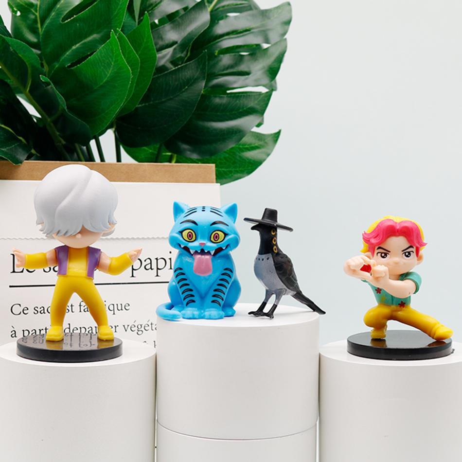 Sale Kpop Demon Hunters Anime Figure Toys Cute PVC Movable Joints Action Figure Model Dolls Kids Birthday Decoration Gifts