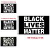 Премиальный черный баннер Black Lives Matter размером 3x5 футов, изготовленный из УФ-стойкой полиэстеровой ткани