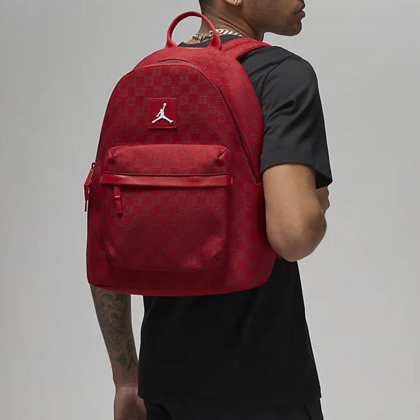 New Jordan Polyester Backpack Large Size Unisex Red FJ6784-687