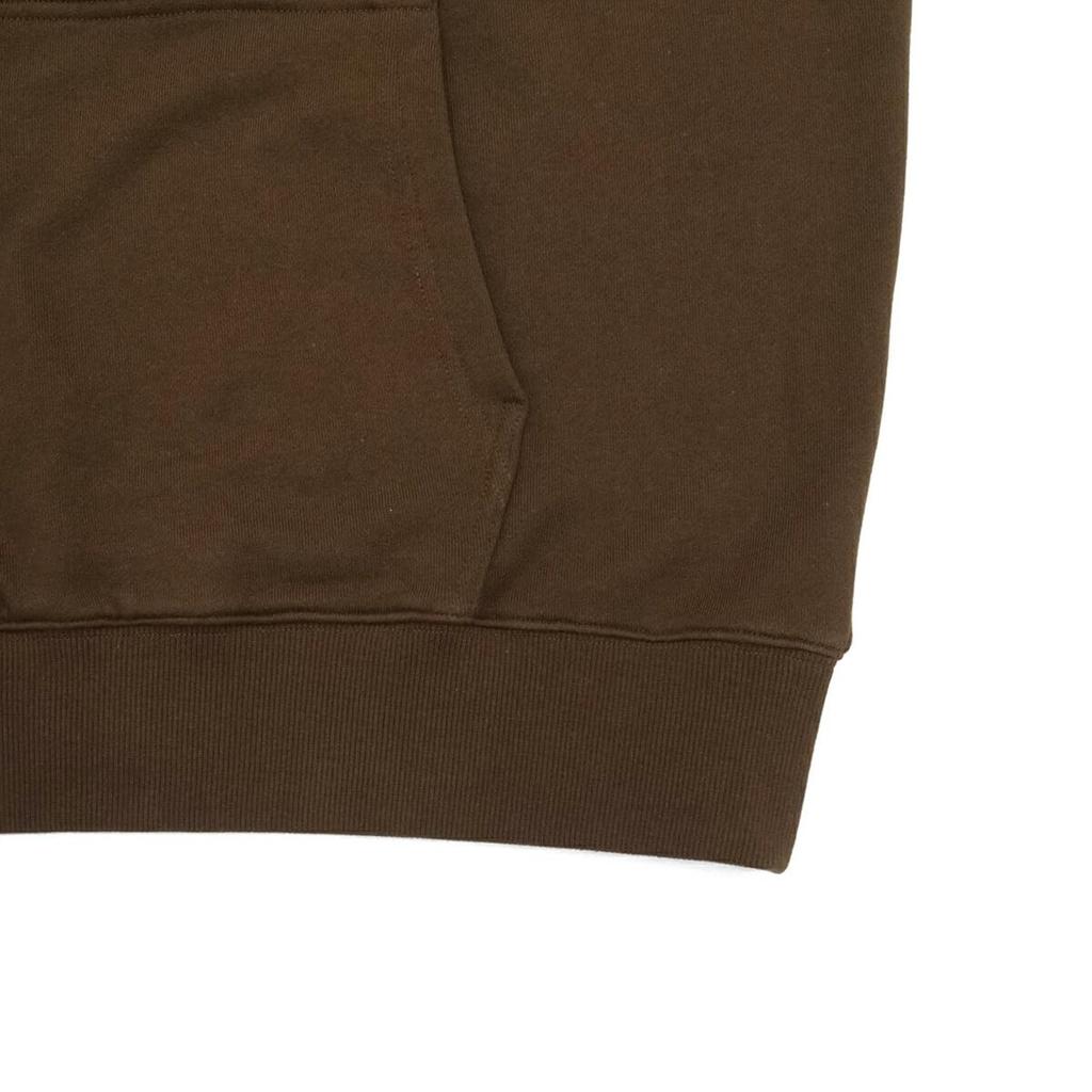 NEW ERA PARKER Sweat Pullover Hoodie Box Logo Embroidery Walnut M