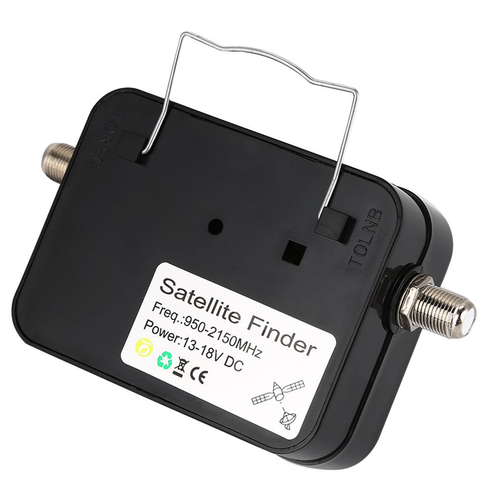 9501 Спутниковый искатель с черным фоном и желтым Sat Finder 13 18В DC Спутниковый искатель