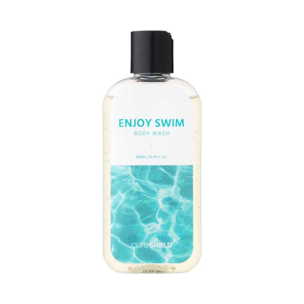 Cureshield Enjoy Swim Sun Zest Body Wash Pool Chlorine Odor Removal Citrus 200ml