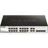 DLINK - D-link Dgs-1210-16 Managed Switch 16 Ports/ Gigabit 10/100/1000/ Sfp