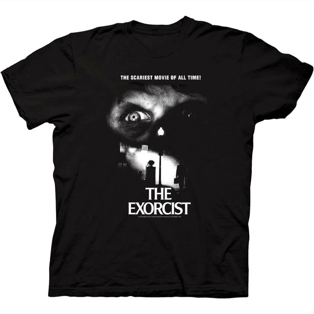 Vintage The Exorcist Scary Film Retro Scream Movie Graphic T Shirts Scary Halloween Horror Nights Tops Large Size Unisexs Clothing