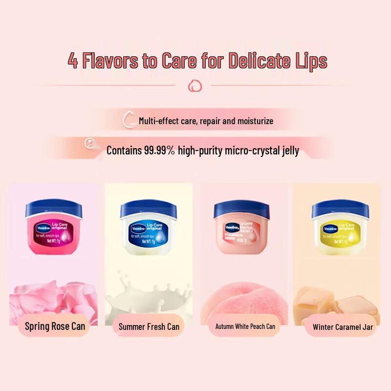 Vaseline Lip Therapy - Sweet White Peach