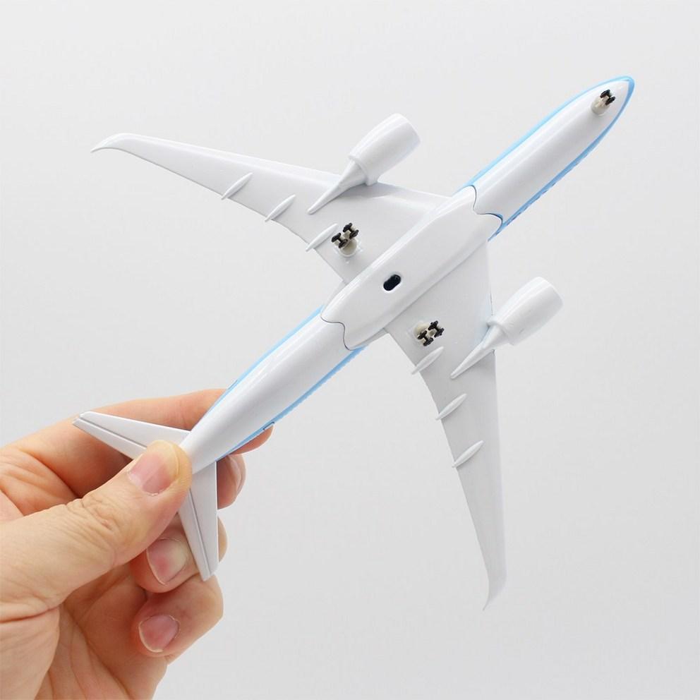 JJC Металлическая миниатюрная модель самолета - Korean Air A350 (Новая раскраска, 1:300, 20 см) - Коллекционные и декоративные