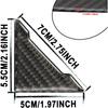 Новый 4 шт. Автомобильный универсальный угловой протектор двери, накладка, текстура углеродного волокна