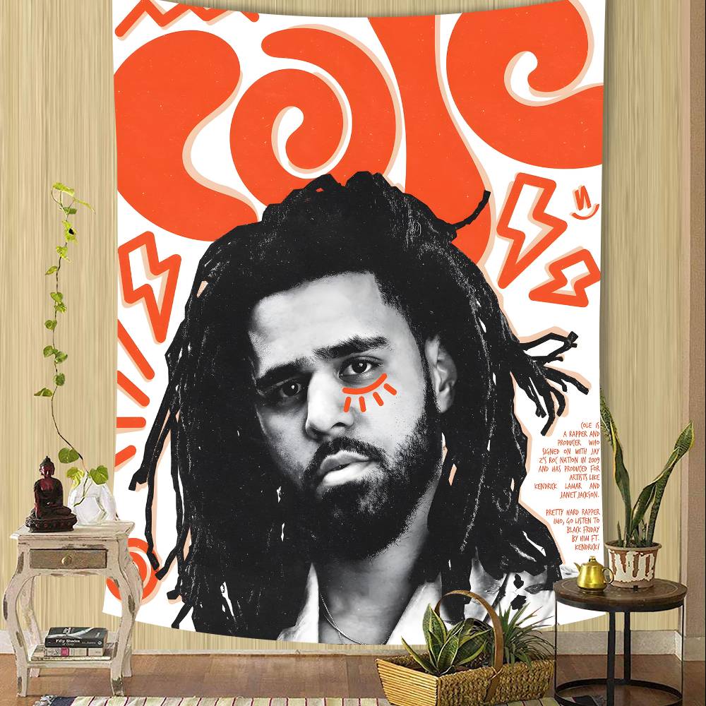 J Cole Happy Birthday Banner Backdrop For Birthday Banner Party Background Decor Decorations