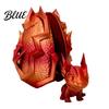 3D-печатное яйцо дракона с мини-игрушкой, Миниатюрная фигурка игрушки, Настольное украшение для домашнего офиса Фигурка