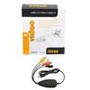 Ezcap172 USB Video Grabber Capture Konverter Adapter VHS Video Magnitofoni DVD Videokamera uchun 10