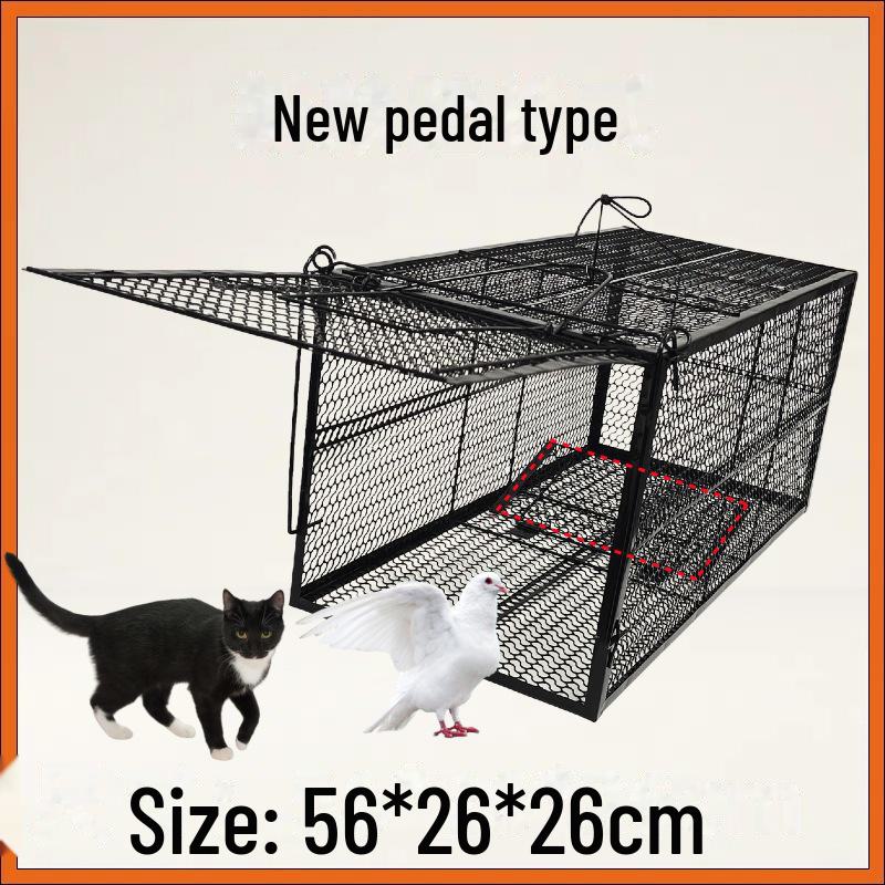 Полностью автоматическая клетка для больших кошек для гуманного спасения