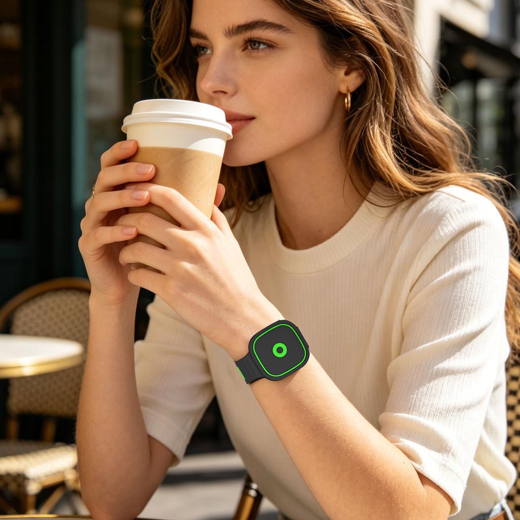 Anti-Lost Device Silicone Holder Fit for Tile Life360 Mate 2026 Tracker (Tracker Not Included) Secure Anti-Lost Wristband
