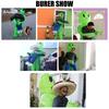 ET Alien Inflatable Suit Alien Monster Inflatable Costume Scary Green Alien Cosplay Costume For Adult Party Festival Stage