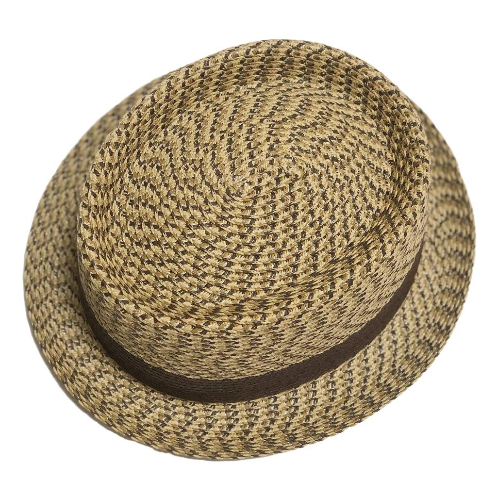 Базовая шляпа-пирожок с мозаичным плетением квенч, Натуральный, Один размер подходит всем и шляпа с номером, Большая, Душная, Узор, Материалы, Антибактериальный, Дезодорирующий, Все,