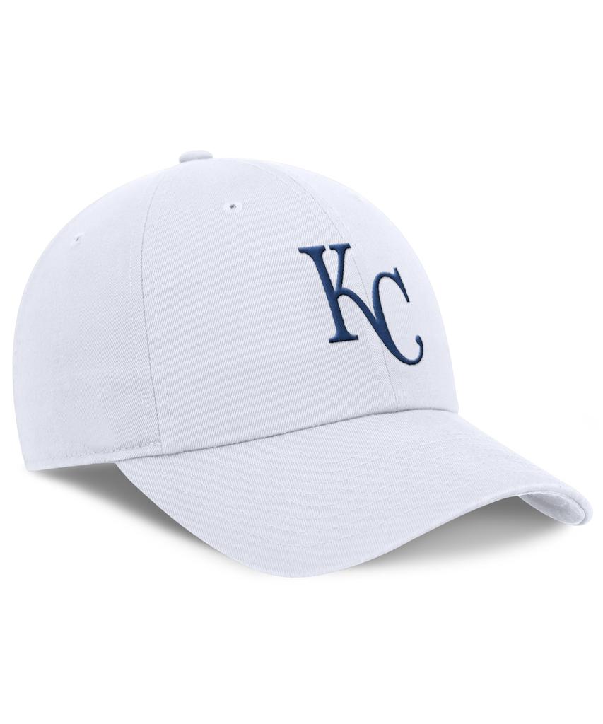 Кепка Panatigseu Kansas City Royals Nikeclub Безструктурная из органического хлопка - Белая