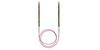 Круговые спицы KnitPro Symphony Wood, размер 6, 21337, 80 см, (4,0мм),
