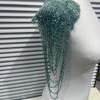 Кристальные бусины с бахромой, нашивка, вышивка тяжелой промышленности, ручная работа, пайетки, эполеты, детали из хрустальных бусин
