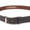 Стильный брючный мужской кожаный ремень GRANDE PELLE Leather Belt 21449 Коричневый