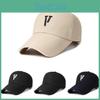 Вышивка букв V Мужская летняя бейсболка для защиты от солнца Дышащая женская шляпа