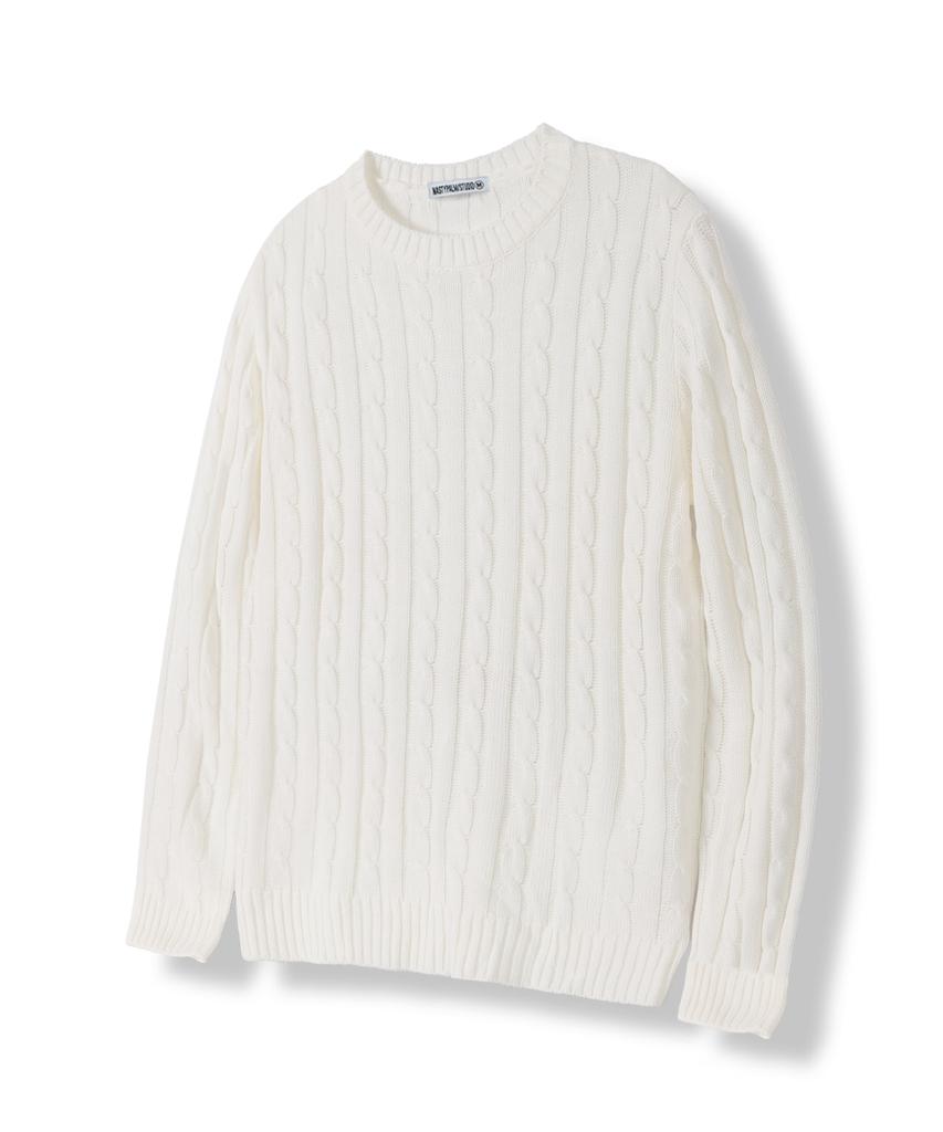 NP STUDIO [2Pack] Standard Round Cable Knit 9 Colors