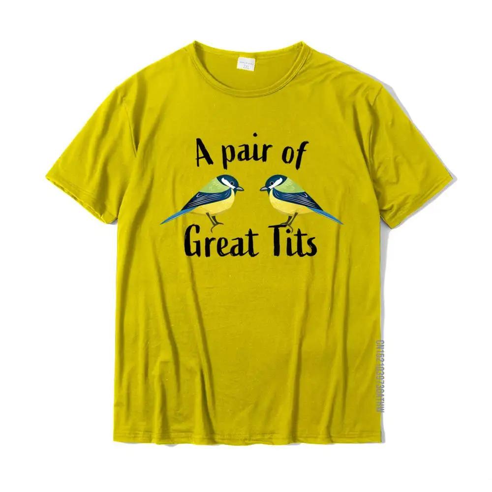 Пара отличных сисек забавная птичка подарочная футболка уличная футболка на заказ топы футболка распространенная хлопковая мужская футболка