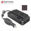 200W 12V Car Power Inverter with 2 Sockets & 4 USB Ports for Mobile Charging