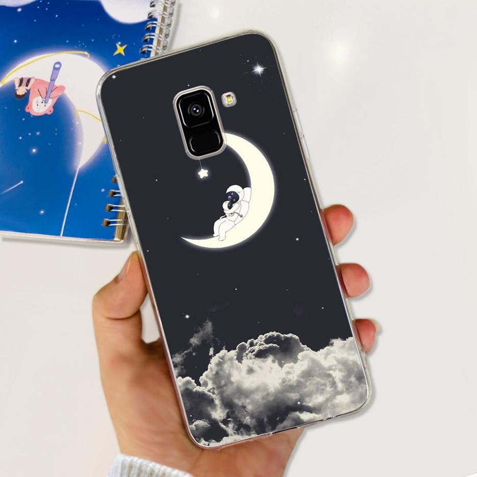 Чехол для Samsung Galaxy A8 Plus 2018 SM-A730F Роскошный Расписной Чехол Мягкий Силиконовый Чехол для Телефона Для Samsung A8 2018 A530F A8+ Fundas