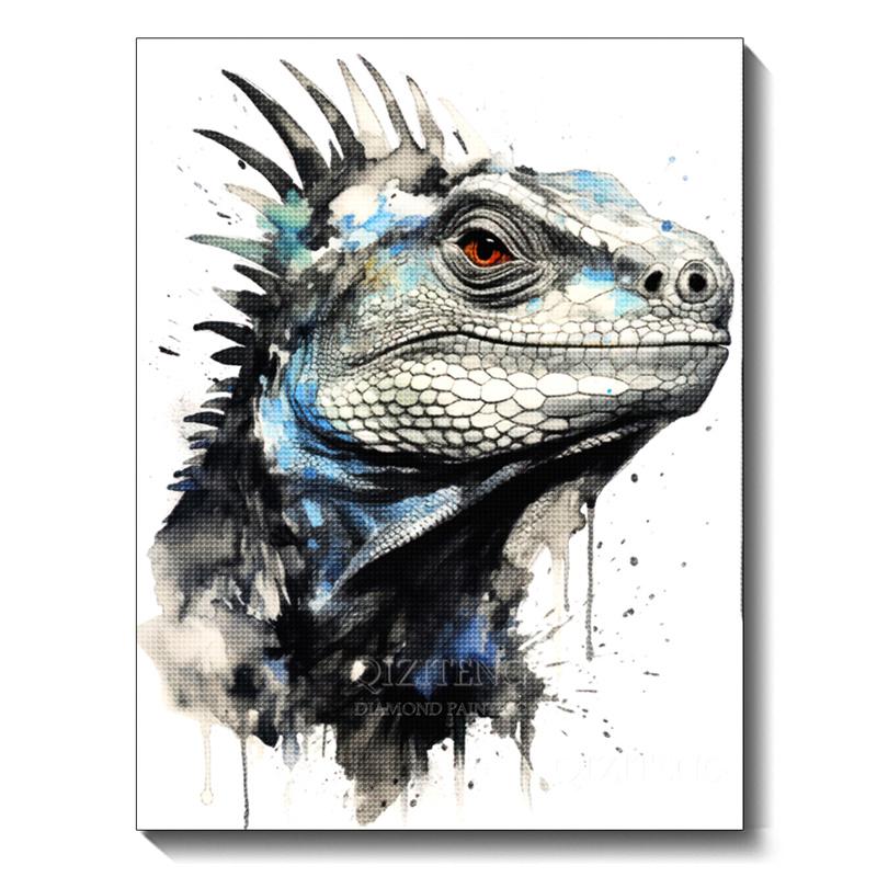 Черно-белая картина с изображением животных, алмазная живопись, собака, 5D, полная алмазная мозаика, вышивка крестом, набор для украшения дома своими руками