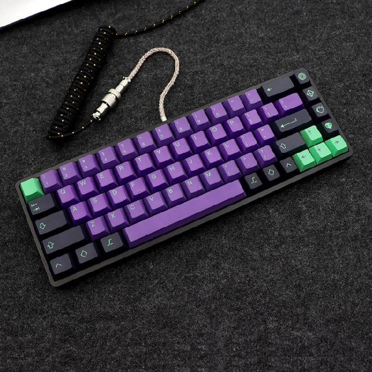 PBT Dye Sub Keycaps 146pcs Cherry Profile EVA Keycap Set for Gaming Mechanical
