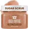WildOak Iced Coffee Sugar Body Scrub | 300g | De-Tan & Brightens Dark Areas | Smooths Strawberry Legs & Arms | Hydrates & Exfoliates
