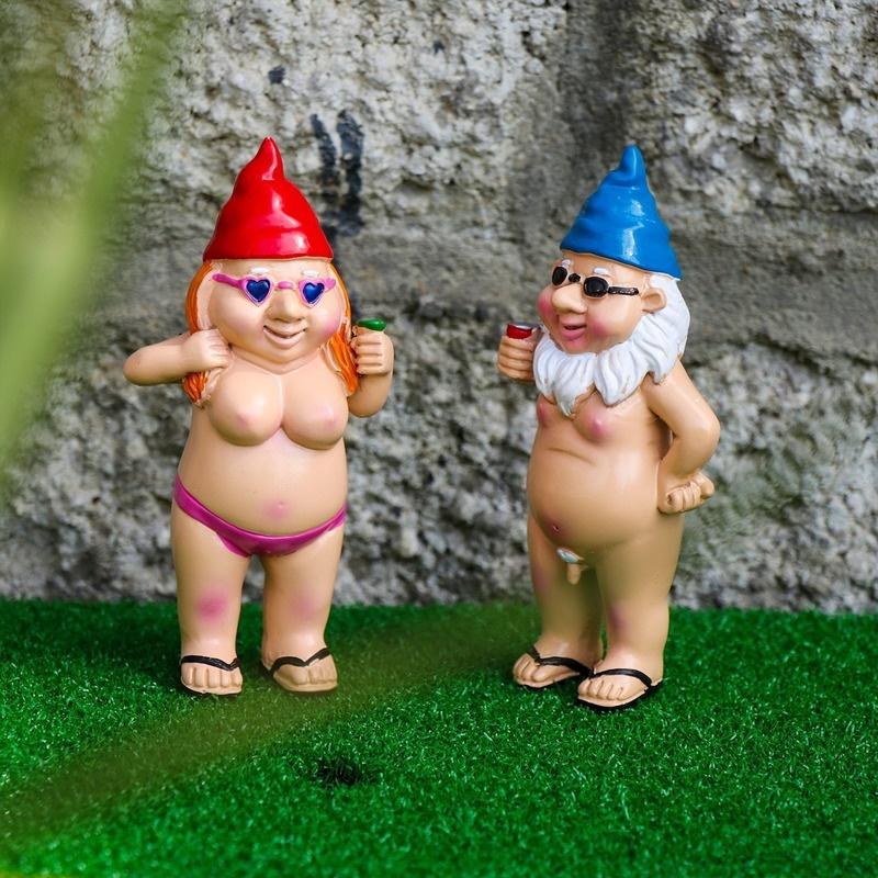 Креативность, 4 стиля, статуя садового гнома, писающий голый гоблин-гном для газонных украшений, украшения для дома и улицы, садовые поделки