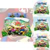 Cute Cartoon Mario Children's Three-piece/four-piece Bedding Set