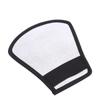 2-in-1 Silver/White Camera Flash Diffuser Double-sided Flash Softbox Photo Light Reflector For Cameras difusor flash