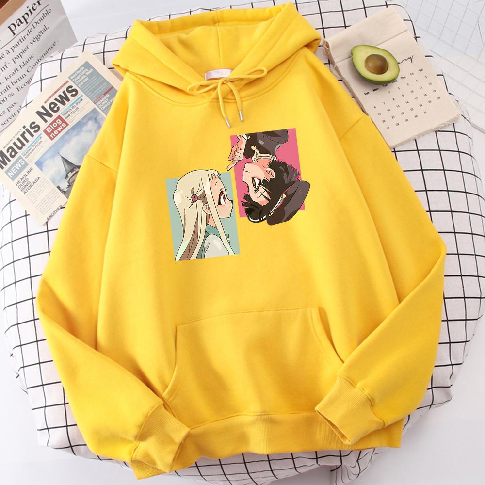 Jibaku Shounen Hanako Kun с капюшоном для мужчин Demon Sayler Повседневная толстовка с капюшоном Свободная уличная флисовая толстовка в стиле Харадзюку Мужская s
