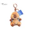 Брелок с изображением персонажа из мультфильма, плюшевый коричневый брелок с изображением капибары, сумка, кулон для мальчиков и девочек, брелок с изображением животных, рюкзаки, аксессуары для сумок