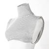 Solid Color Turtleneck Fake Collar Extensions Half Top Blouse New Mock Neck Cover