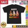 Halloween Thanksgiving Christmas Happy HalloThanksMas Gnomes T Shirt Men Women