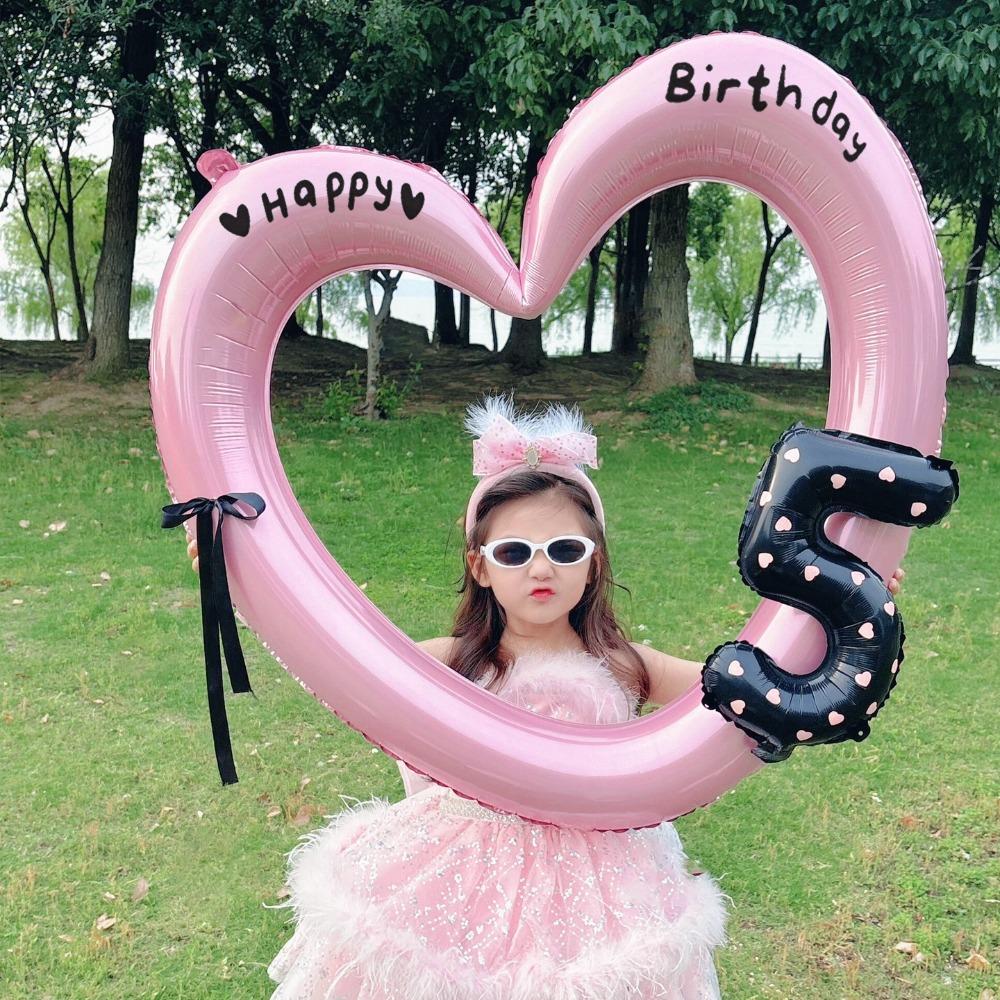 Shape Balloon Love Heart Balloon Cute Design Star Balloon New Heart Shape Balloon  Party Gifts