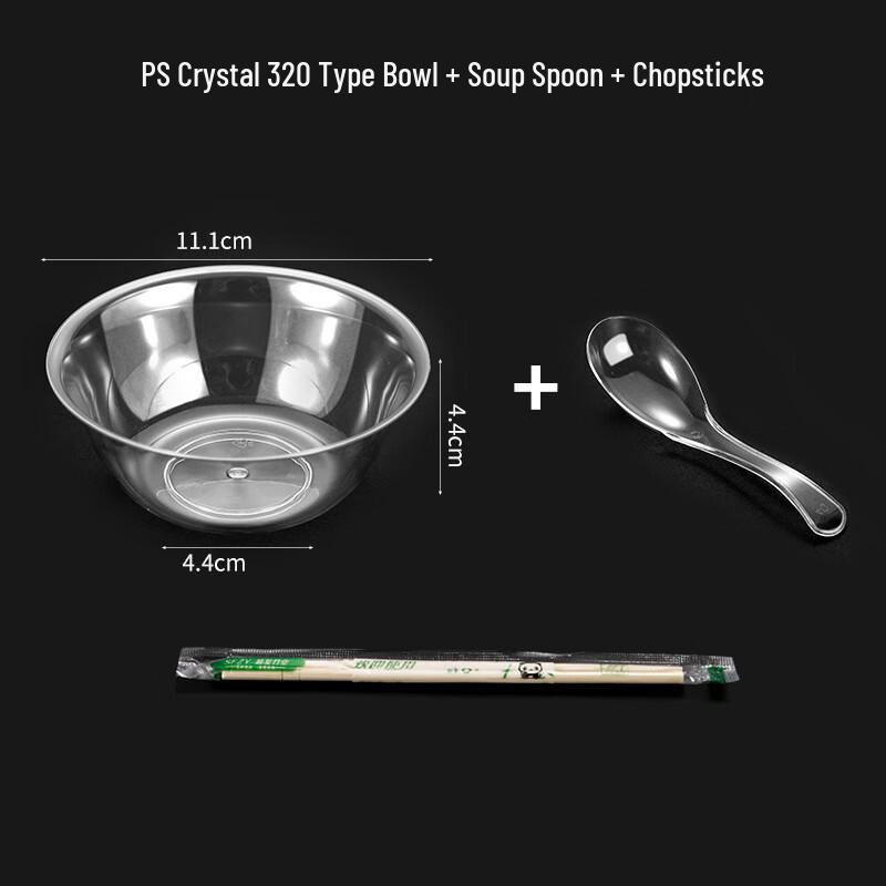 Disposable Plastic Tableware Set