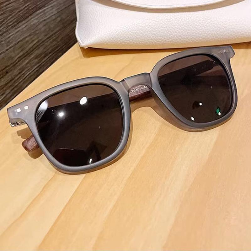 Новые модные солнцезащитные очки под дерево с рисовыми гвоздями, женские солнцезащитные очки в стиле ретро, ​​мужские солнцезащитные очки UV400, неполяризованный модный аксессуар