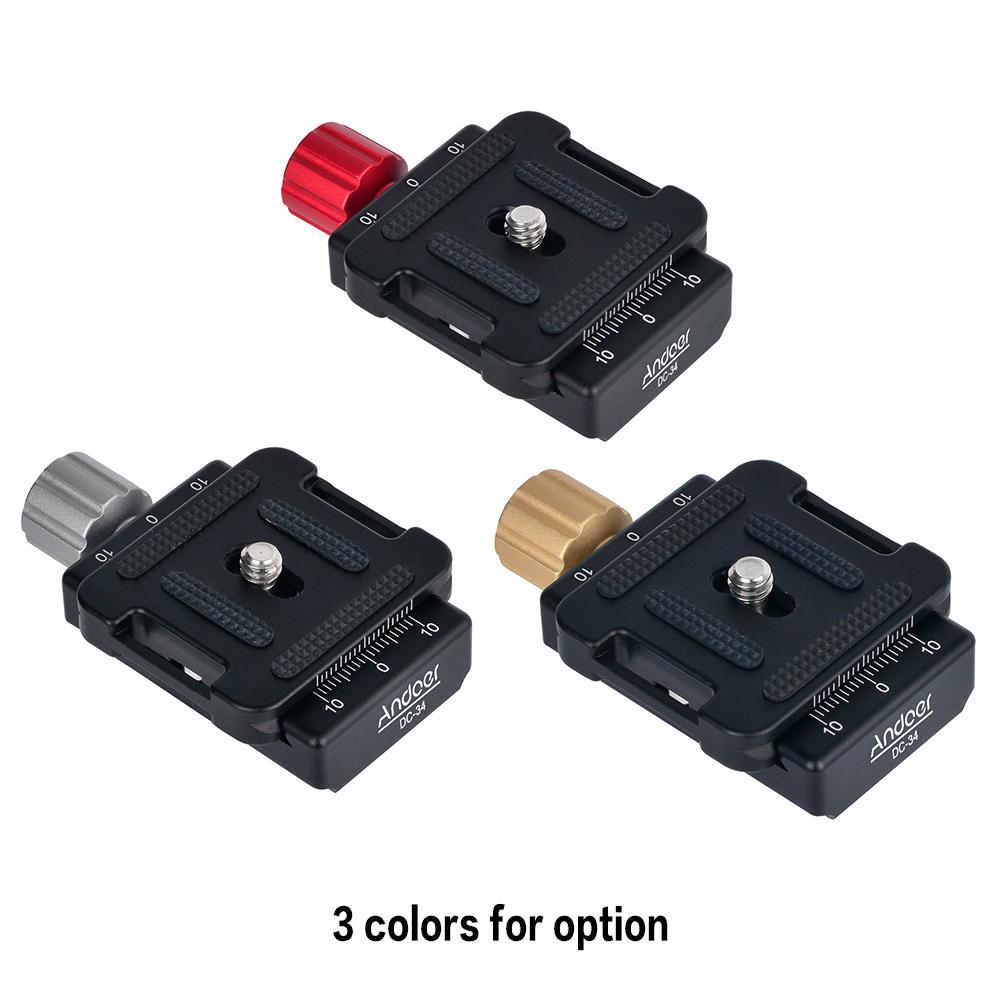 With Clamp Qr Adapter Plate One Qr Plate 14" Screw For Arcaswiss